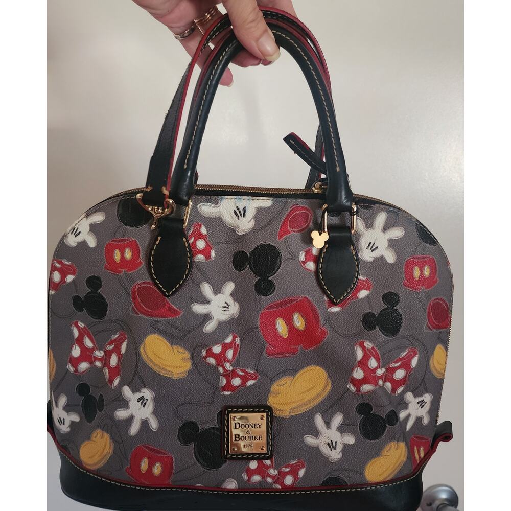 Dooney & Bourke Best of Mickey Satchel, Wallet, and Magic Band - Picture 2 of 10
